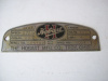 HOBART DATA PLATE