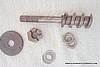 HOBART 1512 INDEXING WORM,DISK,NUTS 