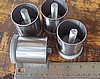 HOBART 2" STAINLESS STEEL FEET W/ GREY NO MAR FEET