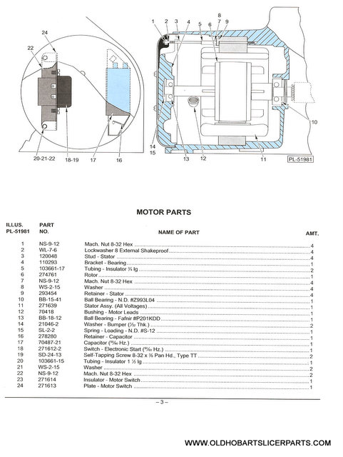 How to remove motor from 1612E & 712E