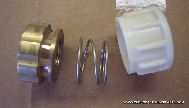 PLASTIC KNOB,SPRING & BRASS KNOB